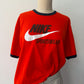 1990s Vintage Nike Swoosh Sport XL Ringer Tee