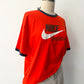 1990s Vintage Nike Swoosh Sport XL Ringer Tee