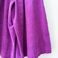 1970s High Waisted Purple Corduroy Gaucho Pants