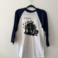 1980s Vintage Madness Ska Logo Raglan Baseball Tee