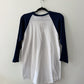 1980s Vintage Madness Ska Logo Raglan Baseball Tee