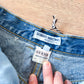 1990s Vintage Georges Marciano for Guess Denim Medium Wash Jean Skirt