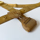 1980s Vintage Gold Tone Big Bow Metal Belt
