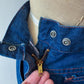 1950s Vintage Side Zip Medium Wash "Universal Chicago Stone Cutter" Jeans - 29" Waist