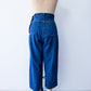 1950s Vintage Side Zip Medium Wash "Universal Chicago Stone Cutter" Jeans - 29" Waist