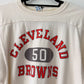 1970s USA Made 100% Cotton Cleveland Browns Football Shirt by Champion