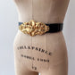 1970s - 1980s Vintage All The Birds and Butterflies Leather Belt