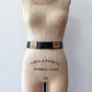 1950s Vintage Saks 5th Avenue World Traveler Cities Leather Belt