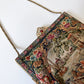 1940s - 1950s Scenic Needlepoint Handbag Made in Austria