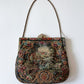 1940s - 1950s Scenic Needlepoint Handbag Made in Austria