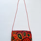 1970s Vintage "Art to Wear" Quilted Paisley Purse