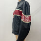 2000s Y2K Wilson's Leather Rocks The Who Leather Motorcycle Cafe Racer Biker Jacket