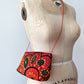 1970s Vintage "Art to Wear" Quilted Paisley Purse