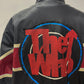 2000s Y2K Wilson's Leather Rocks The Who Leather Motorcycle Cafe Racer Biker Jacket