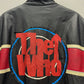 2000s Y2K Wilson's Leather Rocks The Who Leather Motorcycle Cafe Racer Biker Jacket