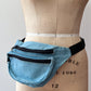 1990s Vintage Light Wash Denim Fanny Pack