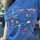 1982 Vintage The Who American Tour 1980s T-Shirt