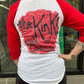 1983 Vintage The Kinks State of Confusion Original Authentic Raglan 1980s Tour T-Shirt