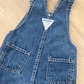 1980s Vintage OshKosh B'Gosh Classic Medium Blue Denim Overalls 18 Months