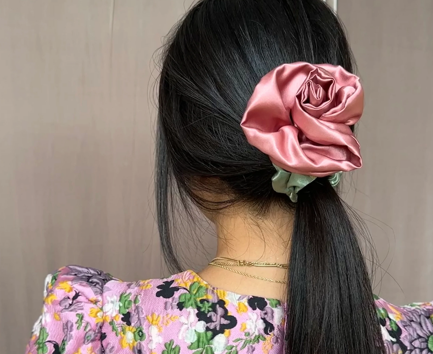 Rosette Scrunchie