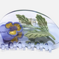 Viola Violet Pansy Flower Hair Claw Clip by Winona Irene