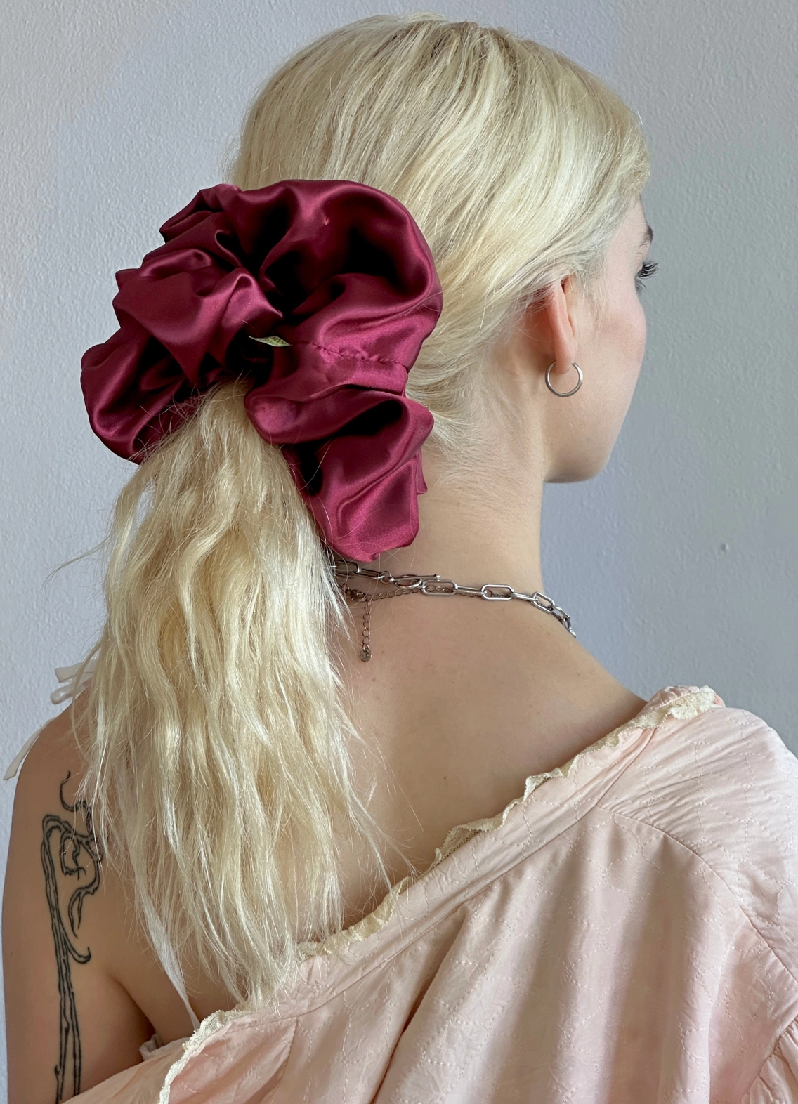 Giant Satin Scrunchie by Room Shop