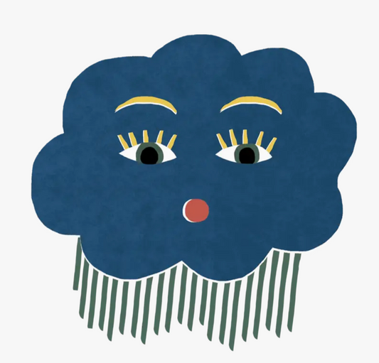 Rainy Cloud Sticker | Isatopia