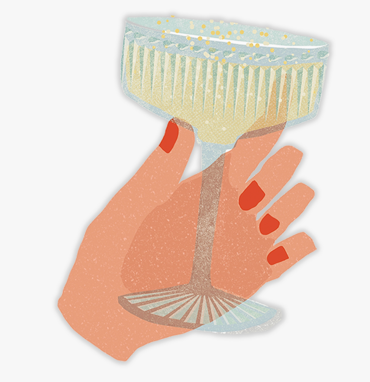 Coupe Chin-Chin Sticker