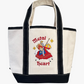 Metal Heart Mini Canvas Tote Bag | Patch Ya Later