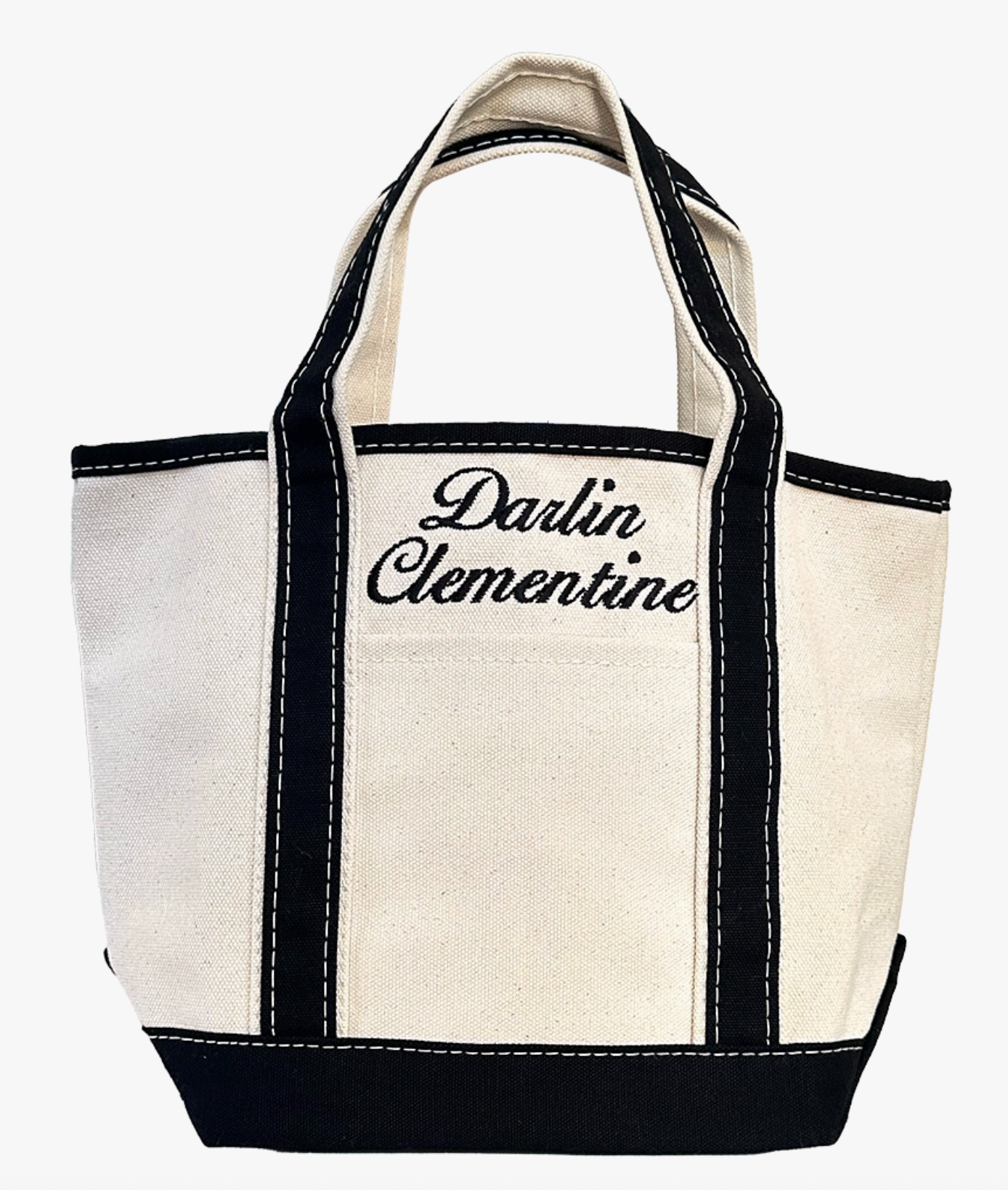 Darlin Clementine Mini Canvas Tote Bag | Patch Ya Later