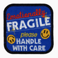 Emotionally Fragile Blue Handmade Patch | Patch Ya Later