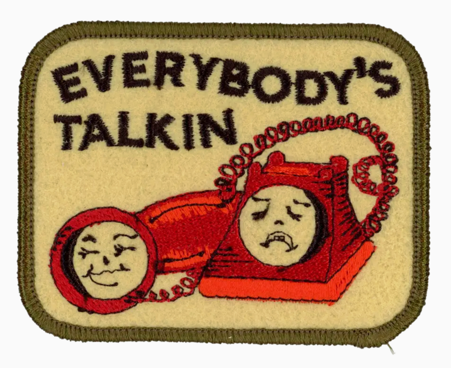 Everybody's Talkin Patch | Patch Ya Later