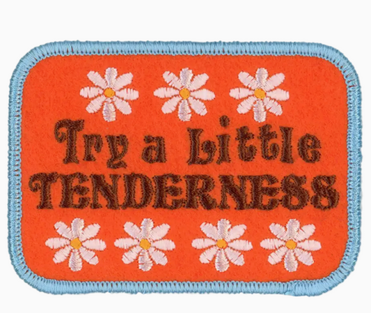 Try A Little Tenderness Iron On Patch | Patch Ya Later