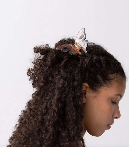 Monarch Butterfly Hair Claw
