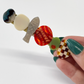Hors D’Oeuvre Appetizer Hair Clip by Winona Irene