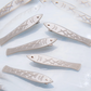 Sardine Fish Hair Clip Set of 2 with Rhinestones by Winona Irene