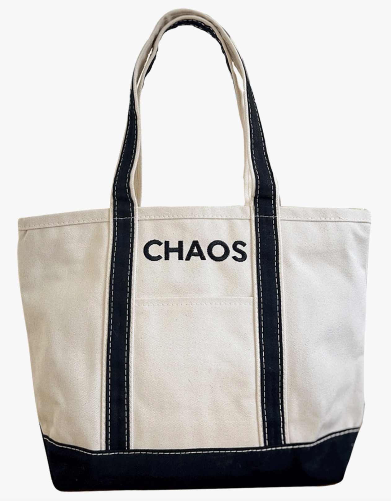 Everything's Fine! Big Canvas Tote Bag | Patch Ya Later