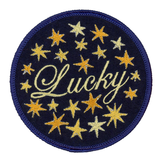 Lucky Star Iron On Patch | Patch Ya Later