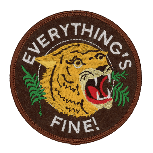 Everything's Fine! Iron On Patch | Patch Ya Later