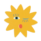 Star Blink Sticker | Isatopia