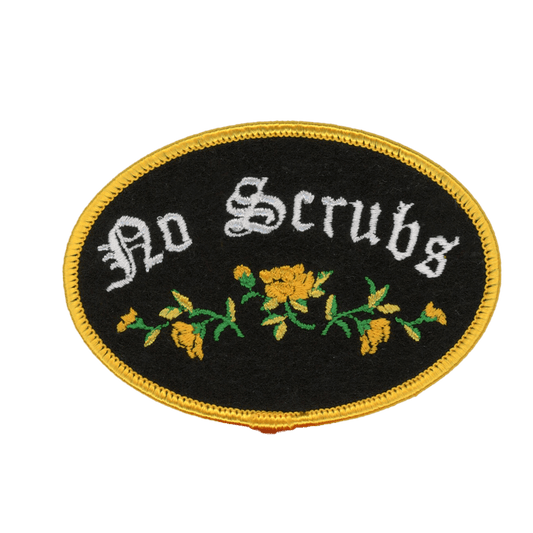 No Scrubs Iron On Patch | Patch Ya Later