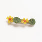 Jeweled Nasturtium French Barrette | Winona Irene