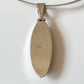 1990s Vintage Abalone Shell 925 Sterling Silver Collar Necklace