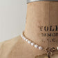 Golden Bow + Freshwater Pearl Choker | Trinity Barbara