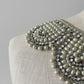 1950s Vintage Handmade Beaded Pearl Collar